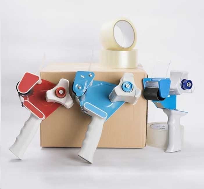 A range of tape gun dispensers with sealing tape